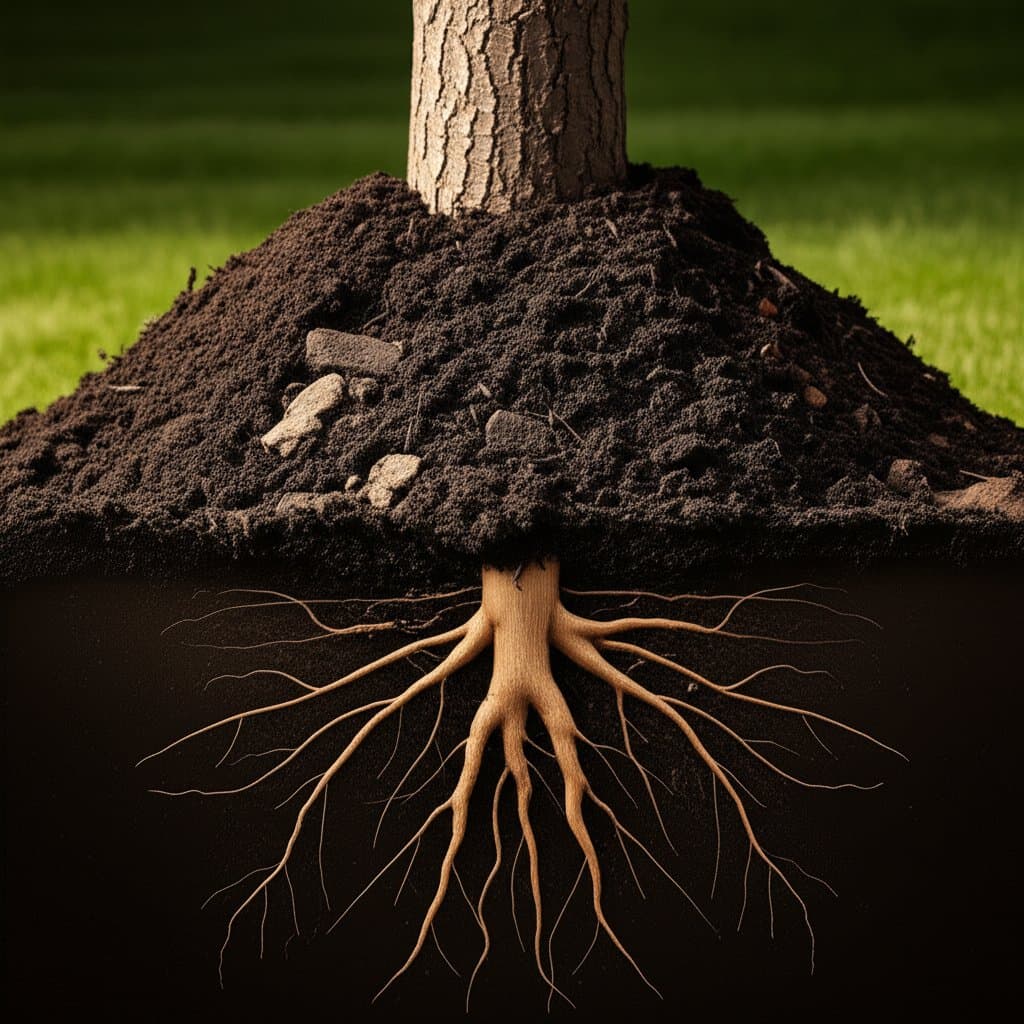 Featured image for Mulch Volcanoes Kill Trees and Trigger Lawsuits