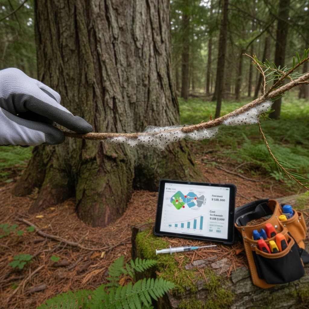 Featured image for Hemlock Woolly Adelgid Costs $100-$1,200 Per Tree