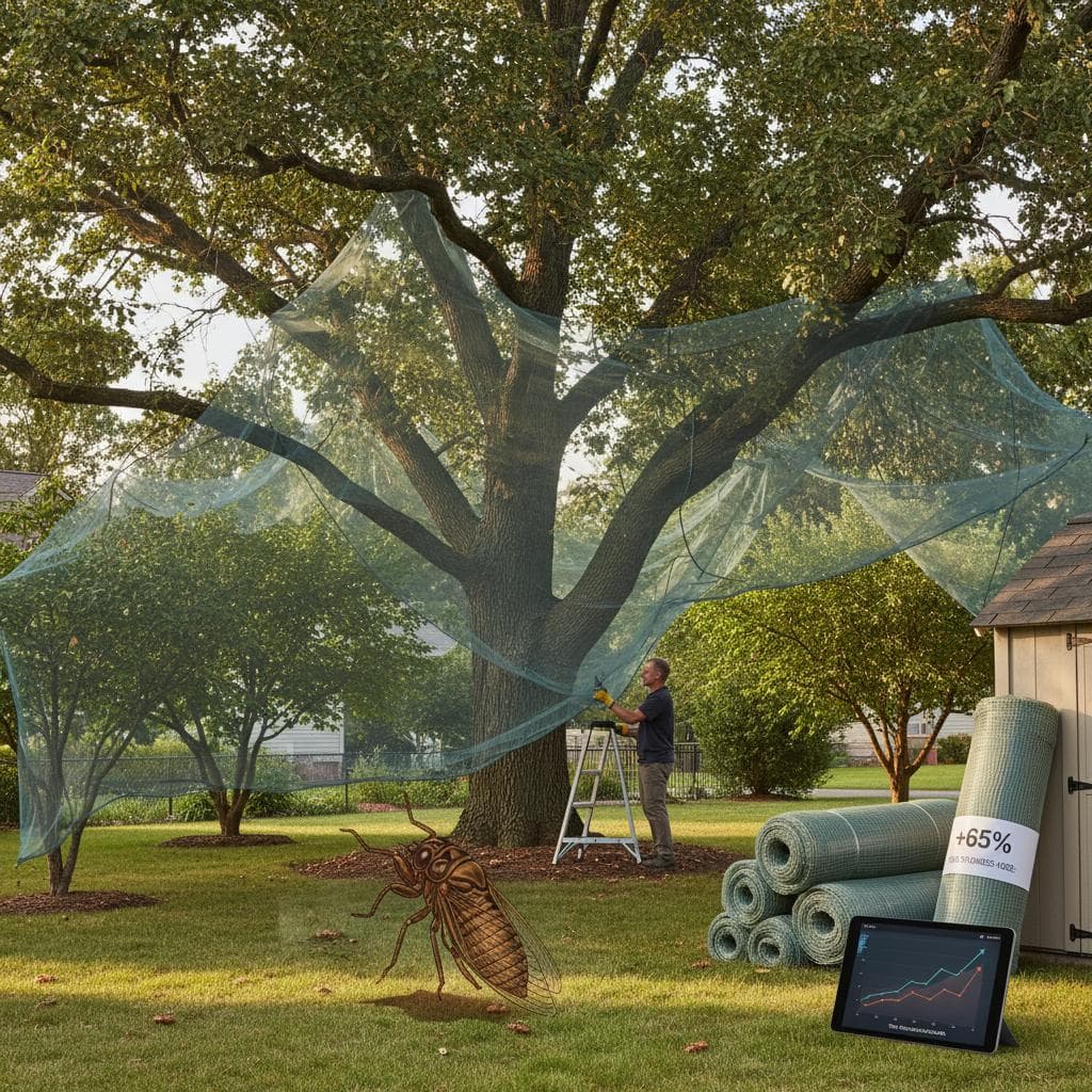 Featured image for Cicada Brood 2025 Tree Protection Costs Jump 65%