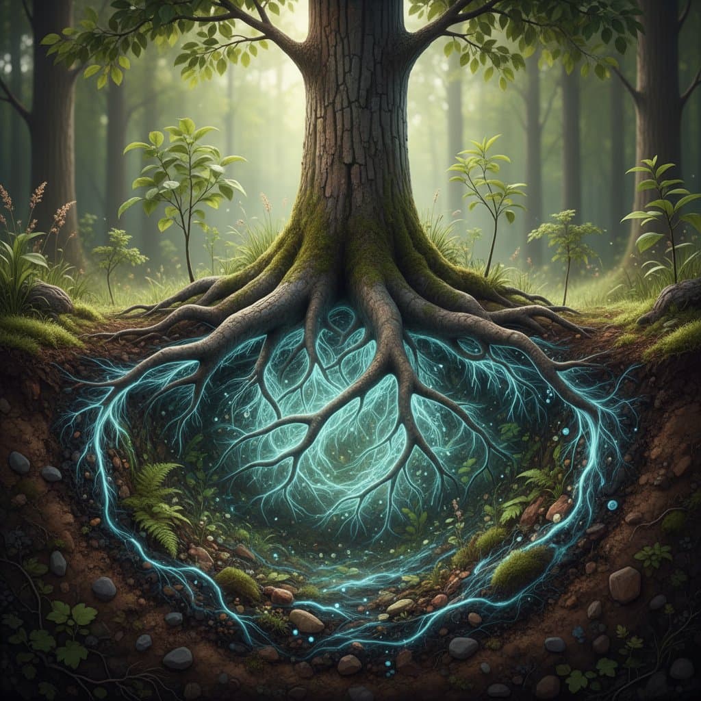 Featured image for How Underground Fungi Networks Transform Tree Health