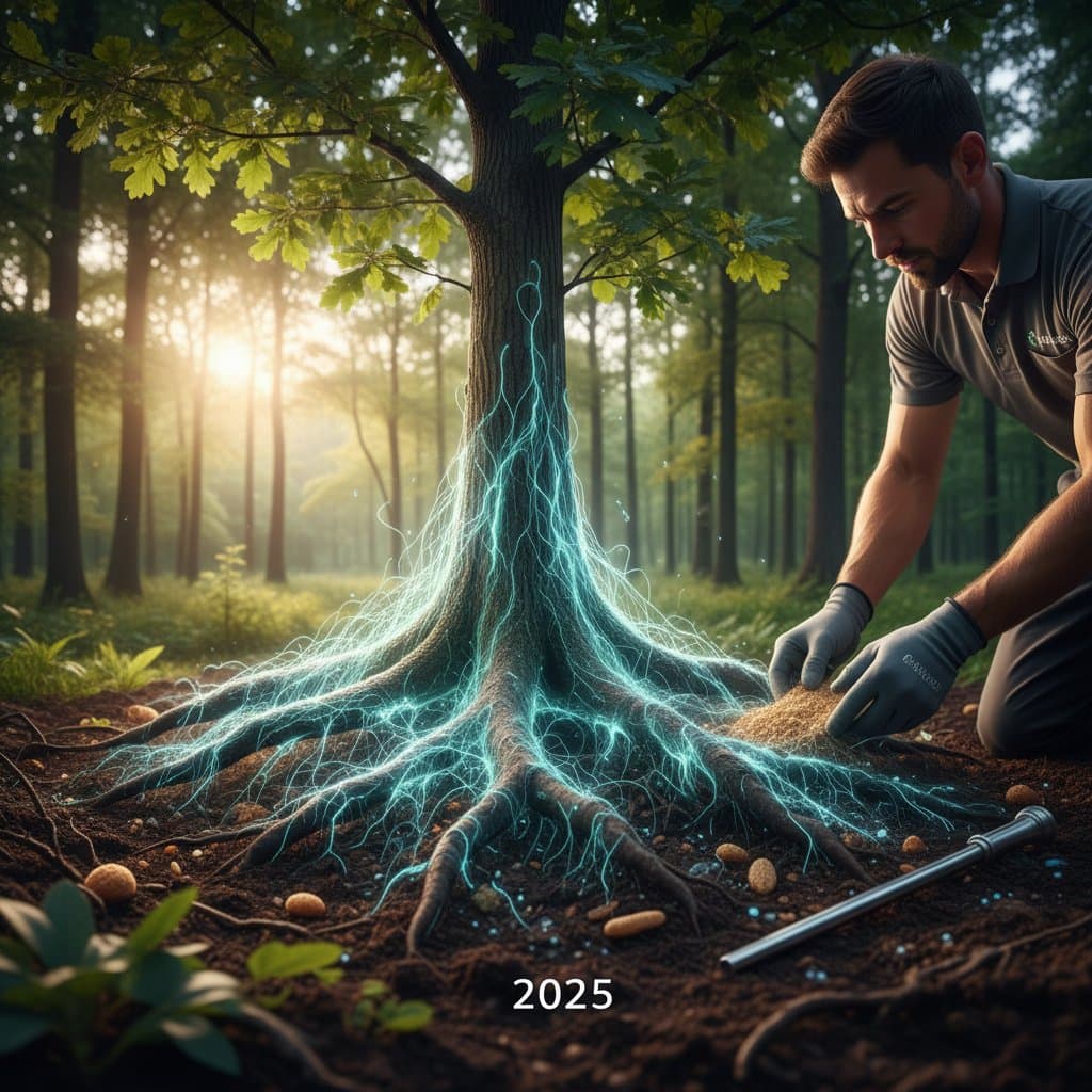 Featured image for Mycorrhizal Fungi Boost Tree Health 300% in 2025