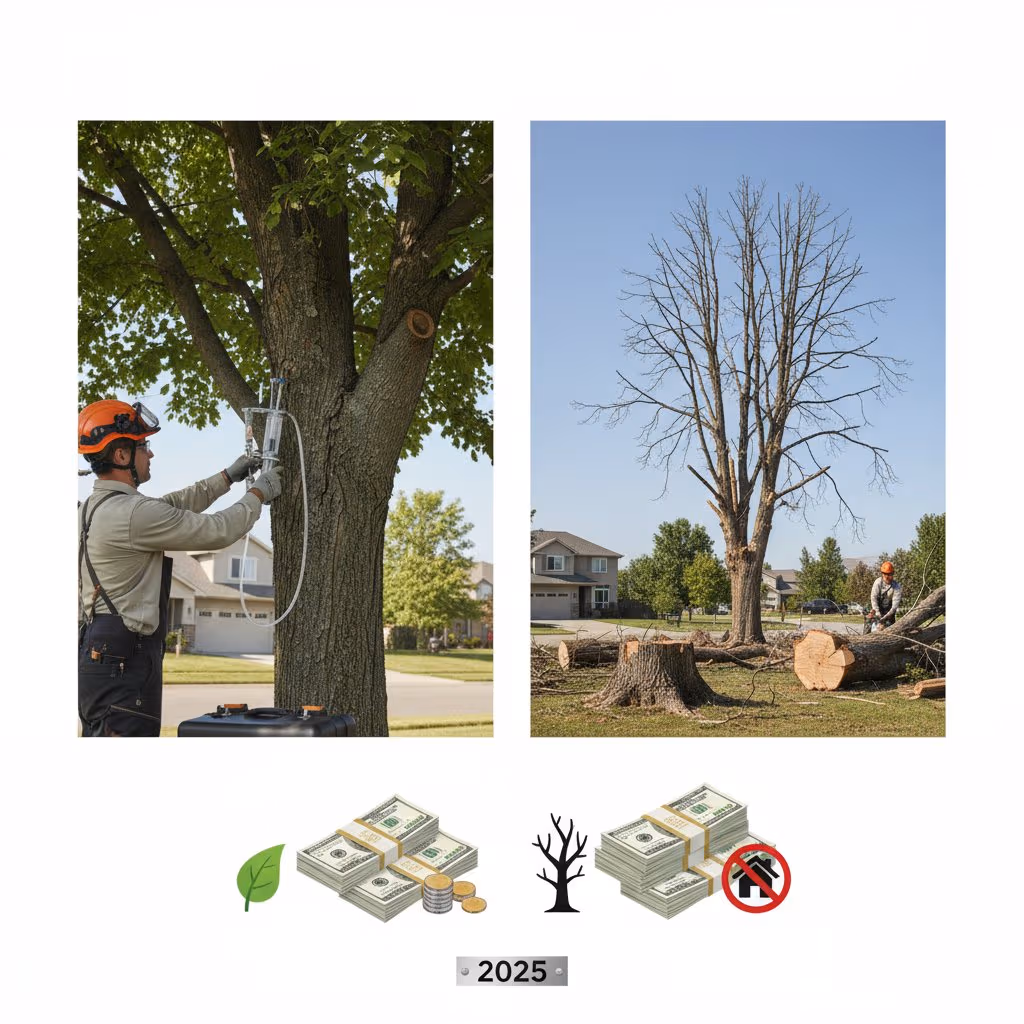 Featured image for Ash Tree Injection vs Removal: 2025 Cost Breakdown