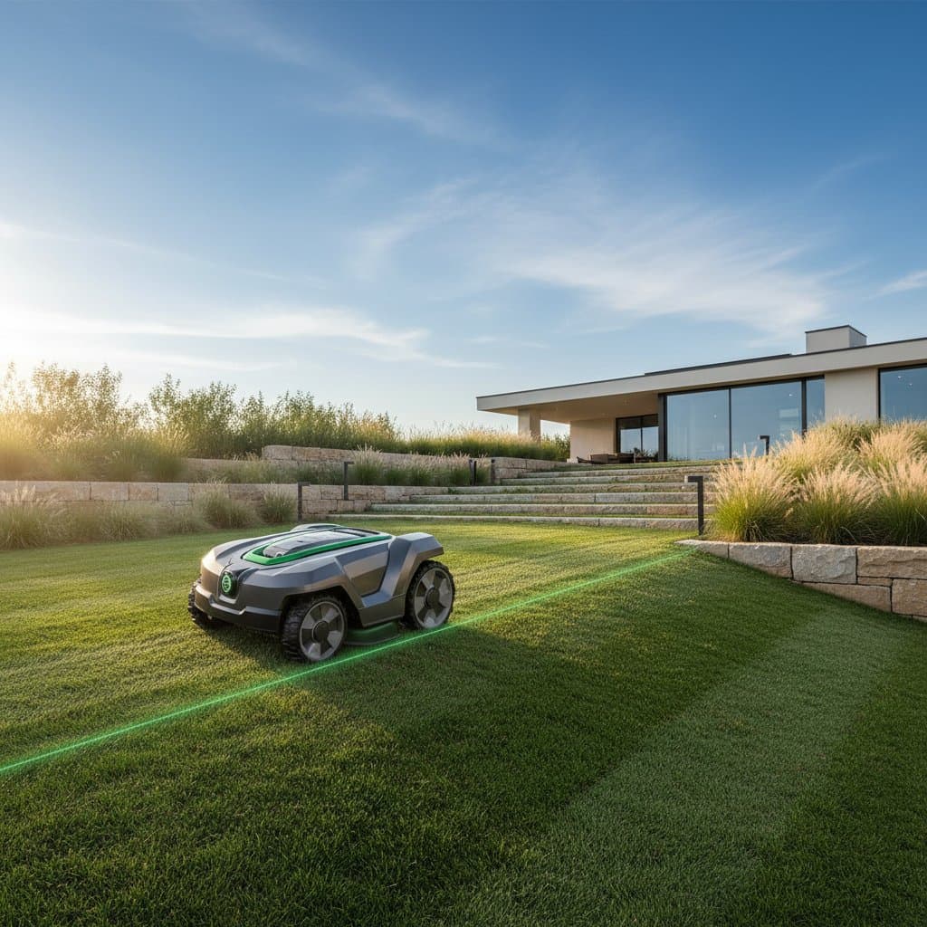 Featured image for Robot Mowers Conquer Slopes Where Push Mowers Fail