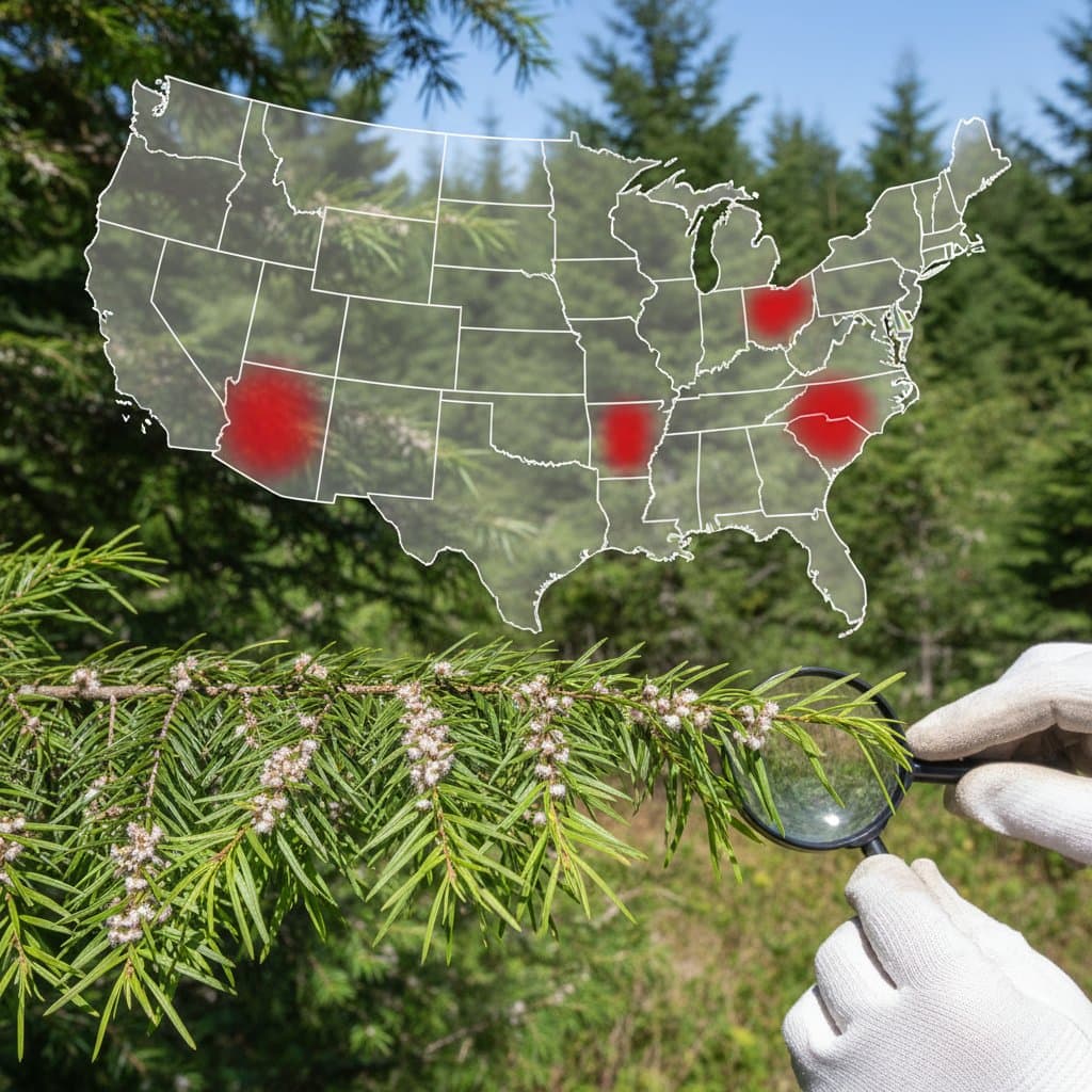 Hemlock Woolly Adelgid Spreads to 8 New States