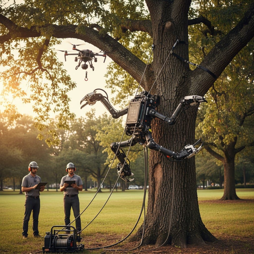 Robotic Climbers Cut Tree Service Costs in Half