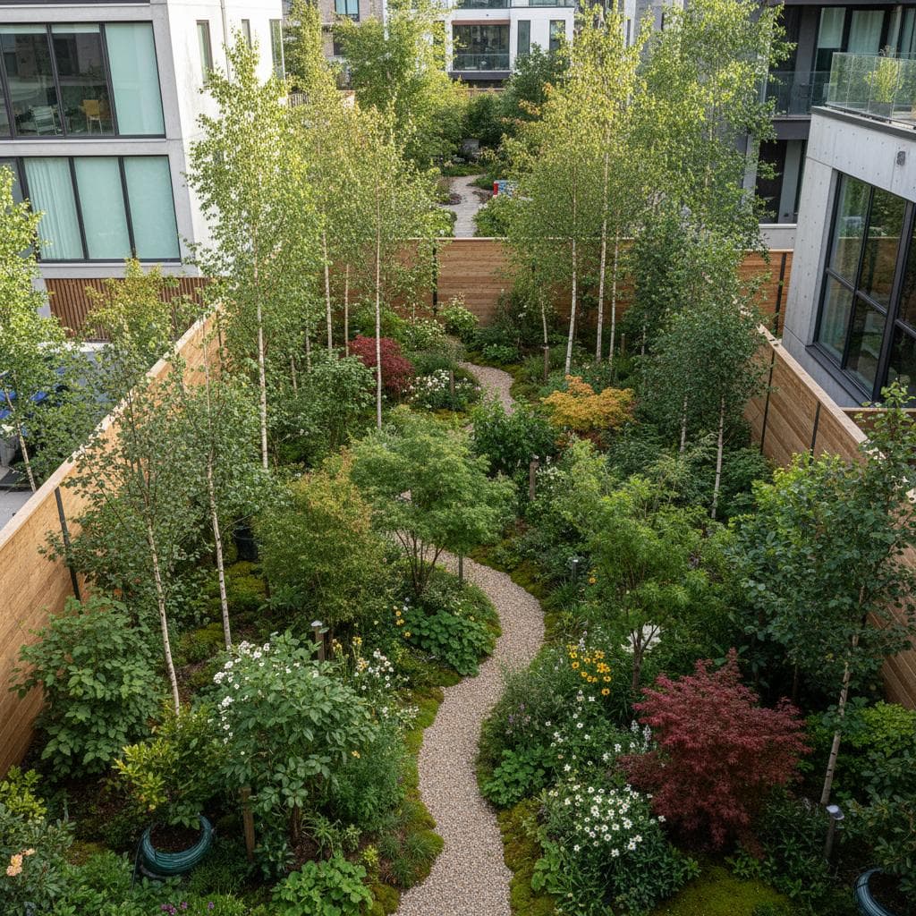 How 200 Trees Thrive in a 600 Square Foot Yard