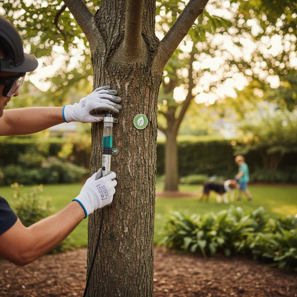 Ash Tree Vaccines Stop Borers Without Soil Contamination