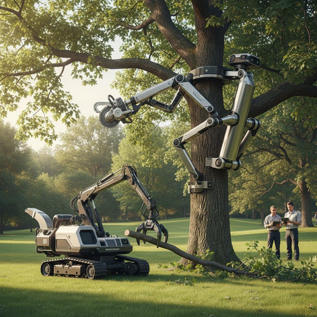 Featured image for Tree Services Cut Labor Costs 60% With Robotic Climbers