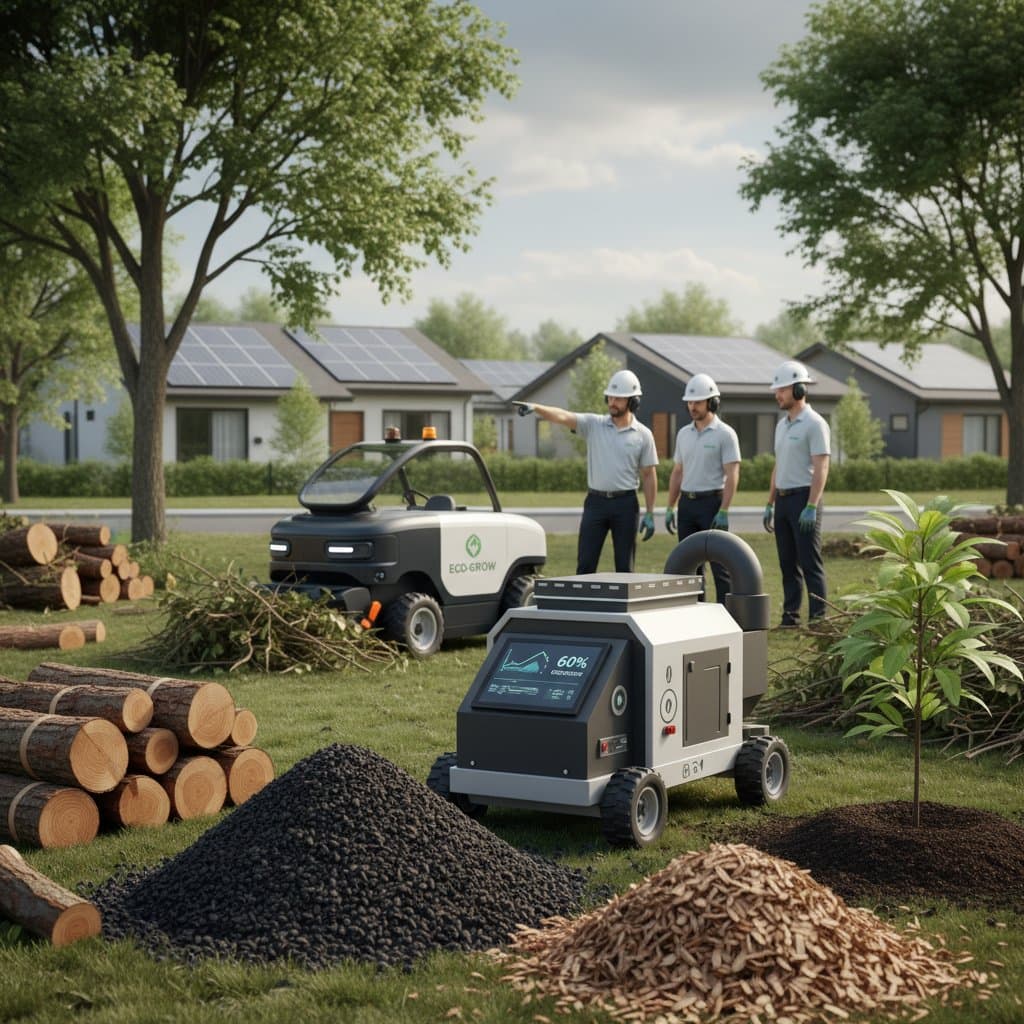 Biochar Cuts Tree Waste Disposal Fees 60% by 2026