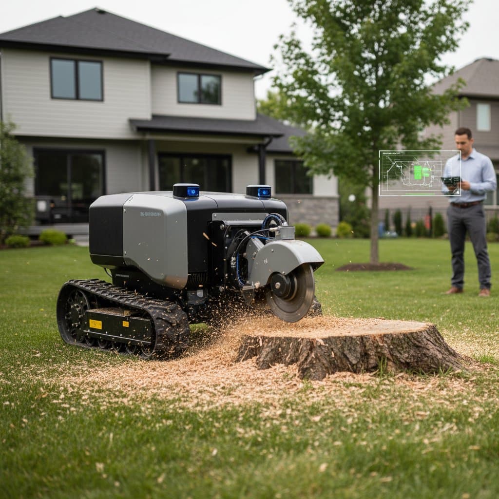 Robotic Stump Grinders Cut Removal Time by 3X