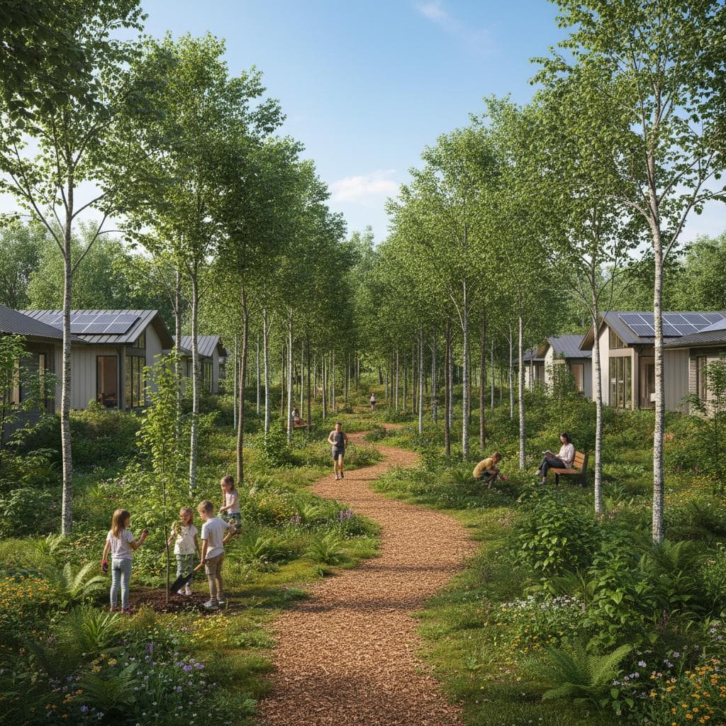 Featured image for Micro-Forests Pack 300 Trees Per Acre in Suburbs