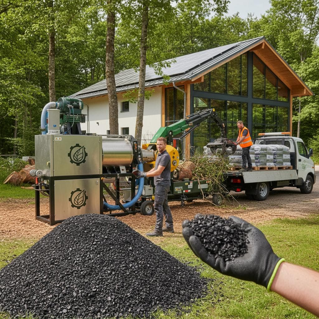 Featured image for Tree Waste Becomes $1,500/Ton Biochar Revenue