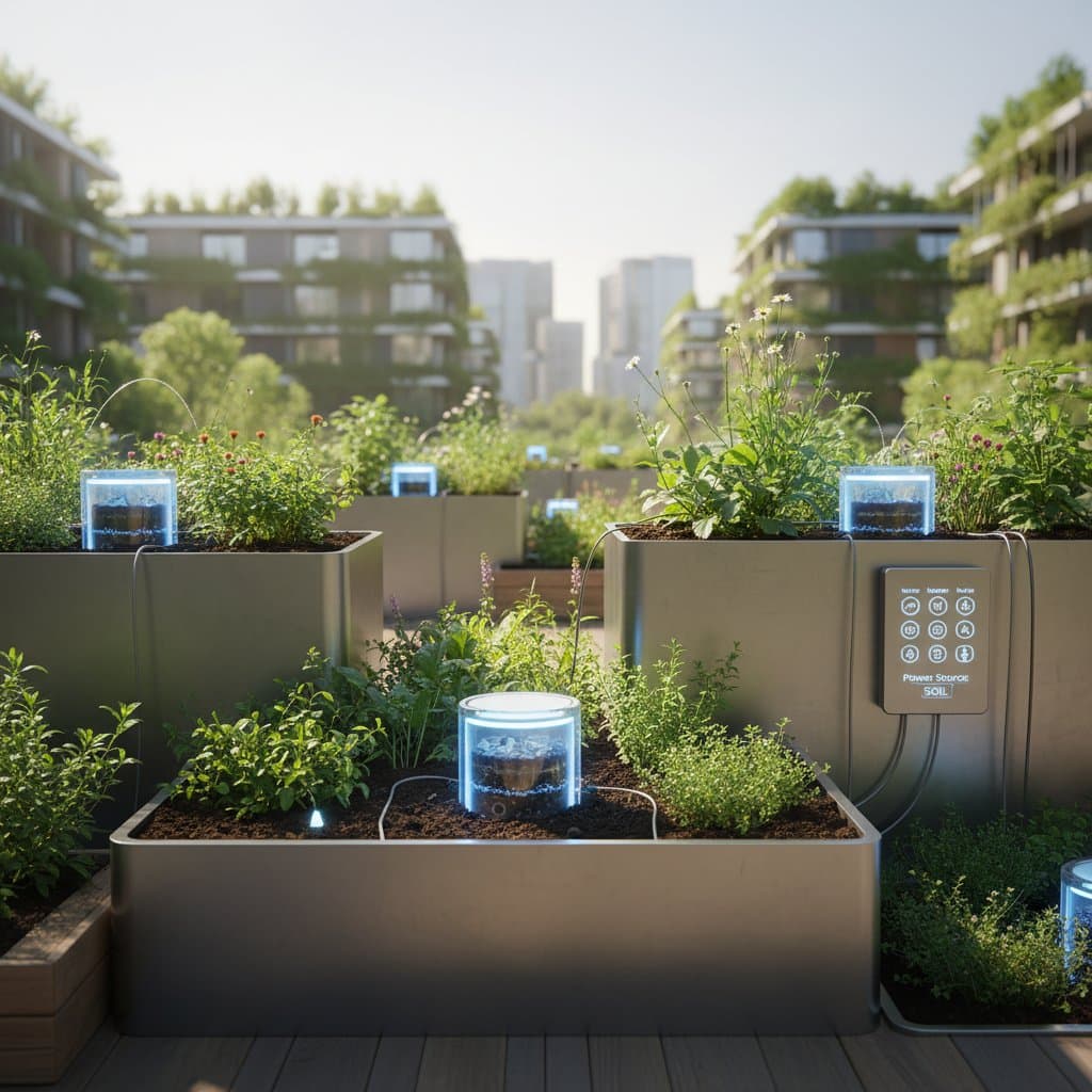 Featured image for Soil Batteries Power Self-Watering Gardens by 2026