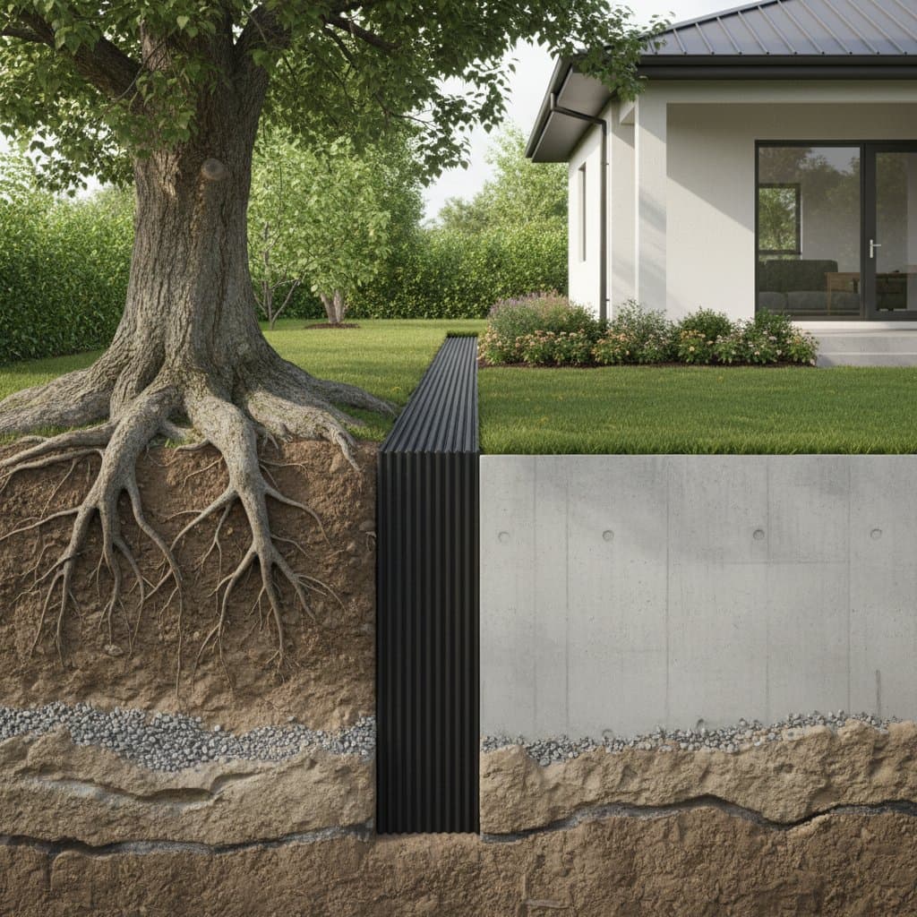 Root Barriers Stop Foundation Cracks Before They Start