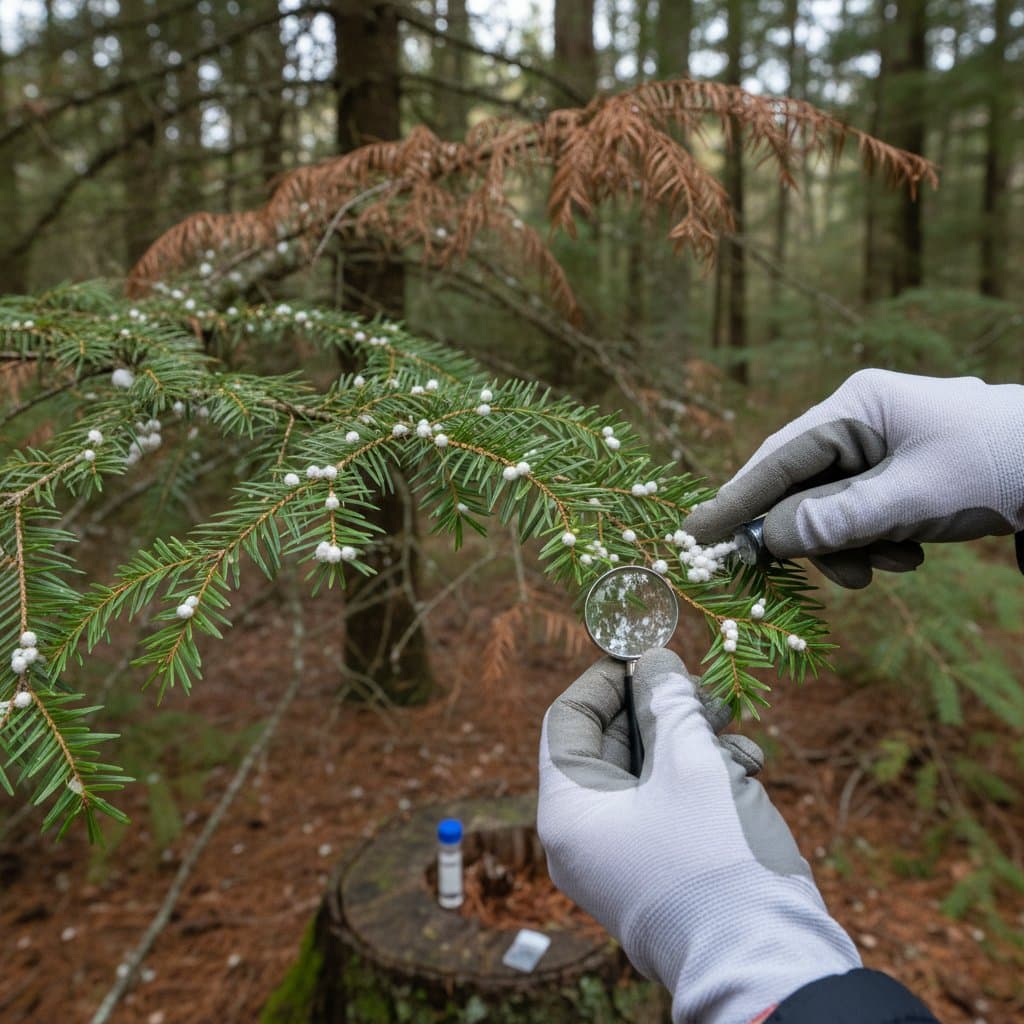 Featured image for Hemlock Woolly Adelgid Threatens Midwest Trees
