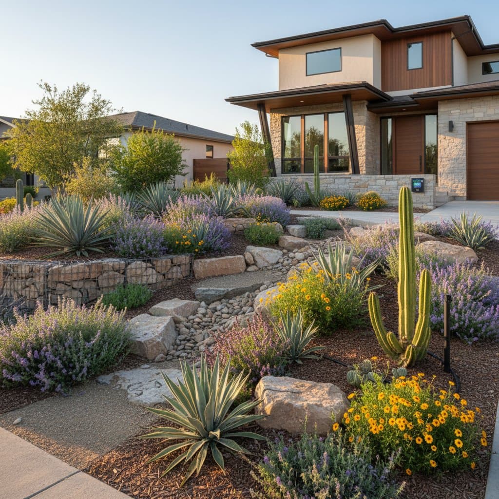 Xeriscaping Cuts Water Bills 65% With Native Plants