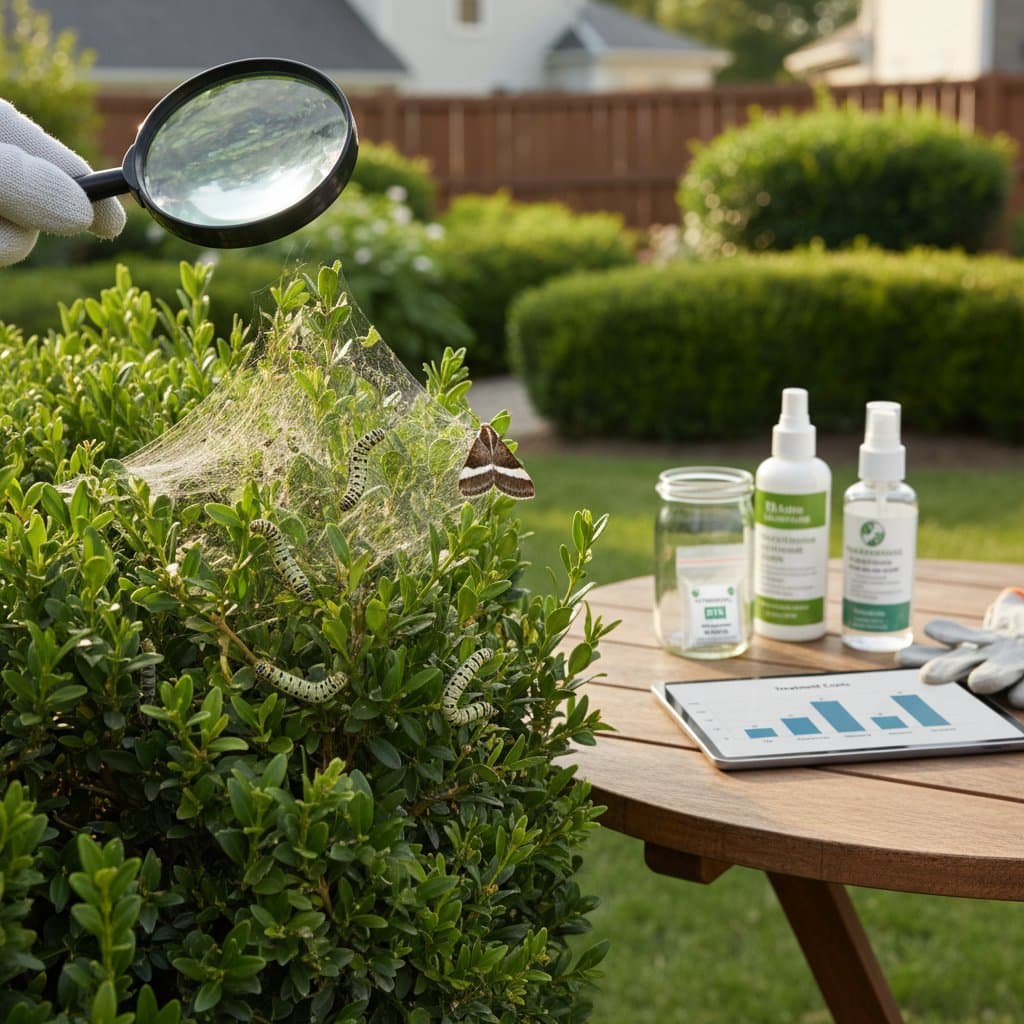 Featured image for Box Tree Moth Spotted in US: Protect Your Hedges Now