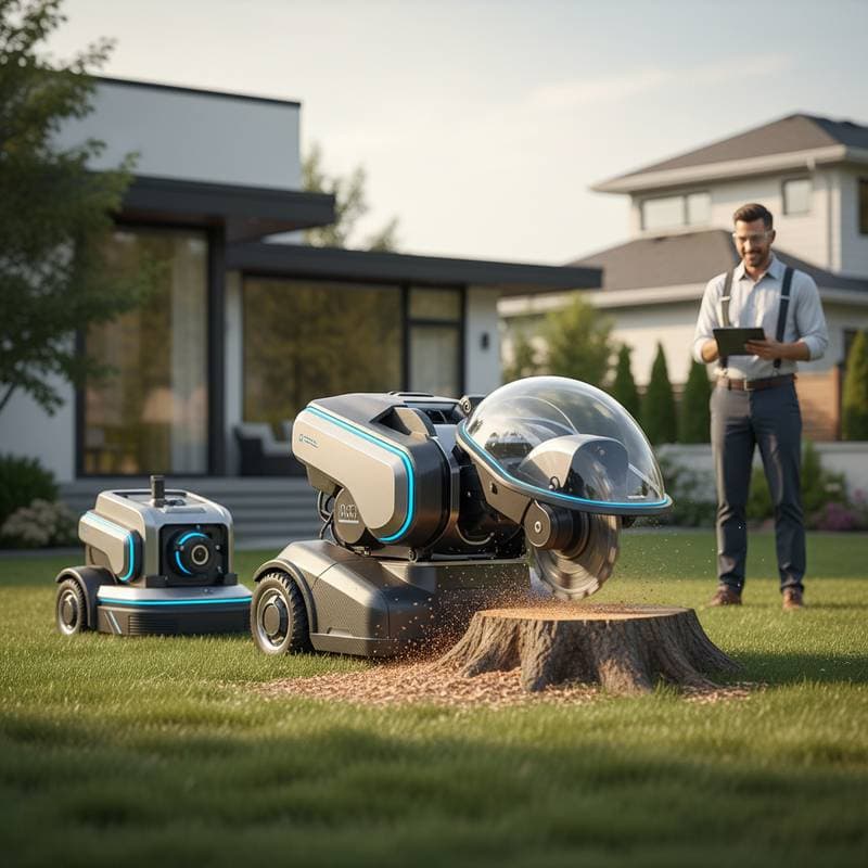 Featured image for Robotic Stump Grinders Slash Removal Time to 45 Minutes