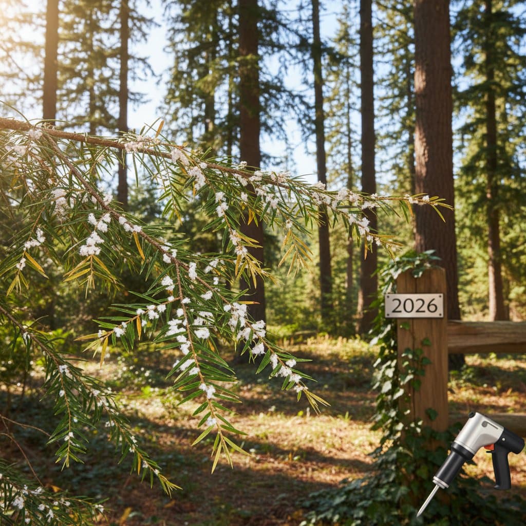 Hemlock Adelgid Spreads to Midwest: Act Before 2026