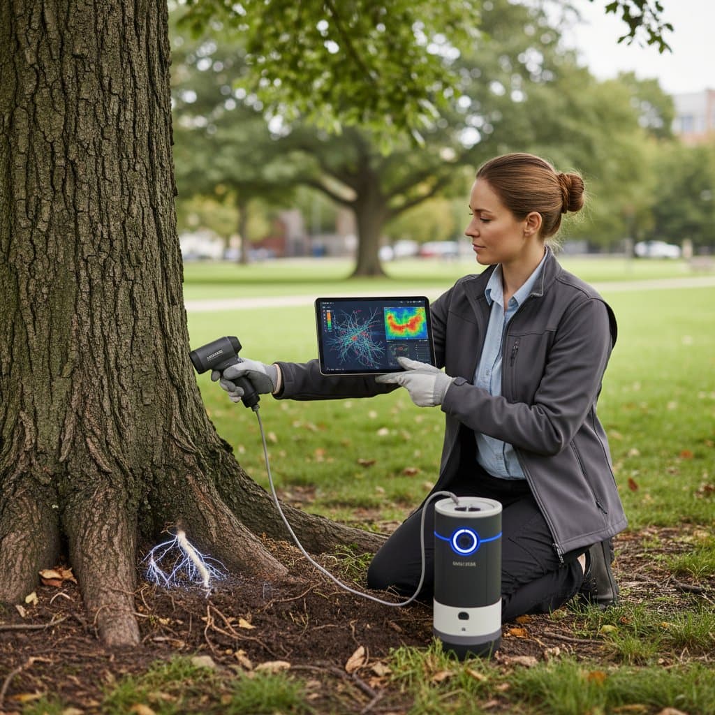 Tech Detects Root Rot Early and Saves Dying Trees