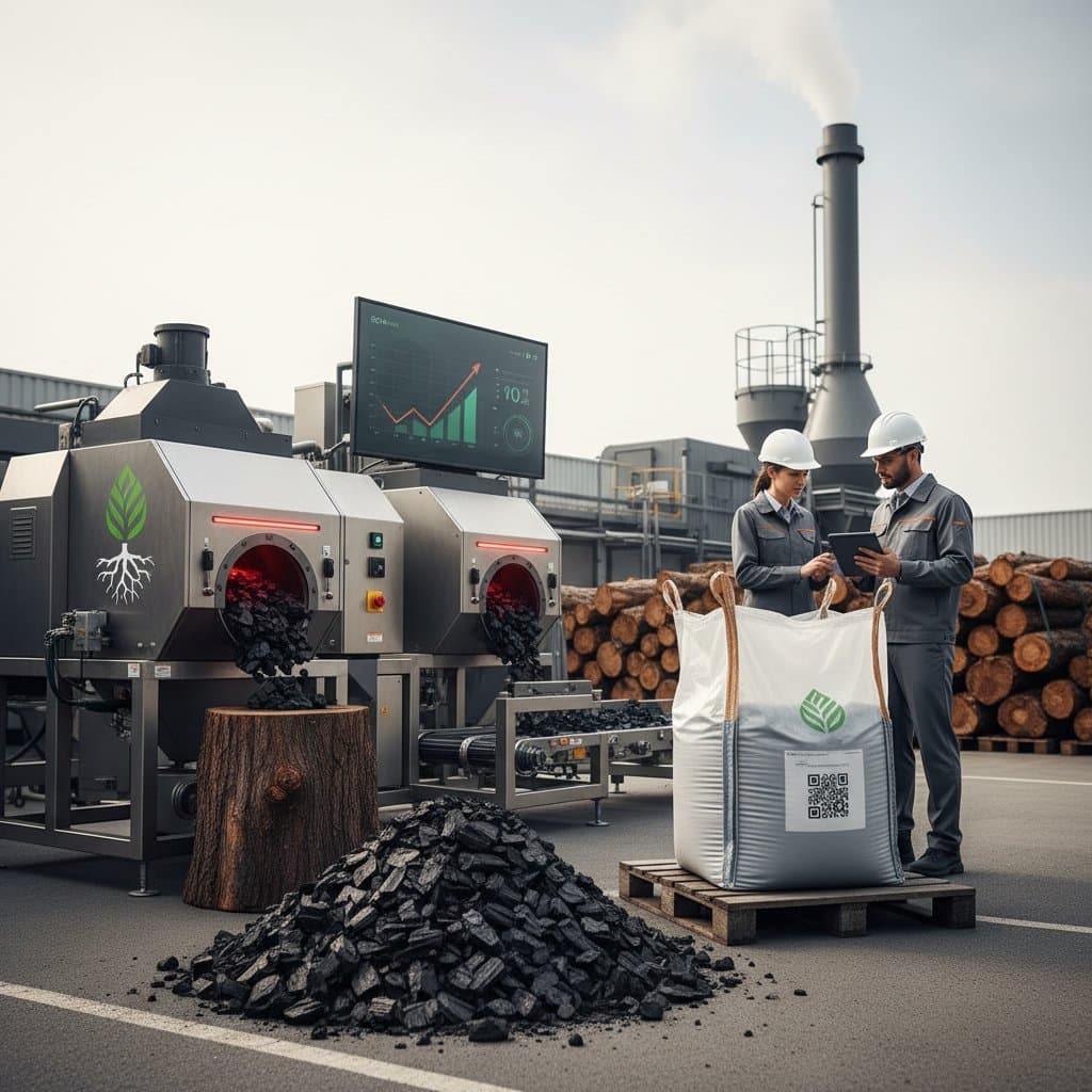 Stump Waste Now Worth $800/Ton as Biochar Demand Soars