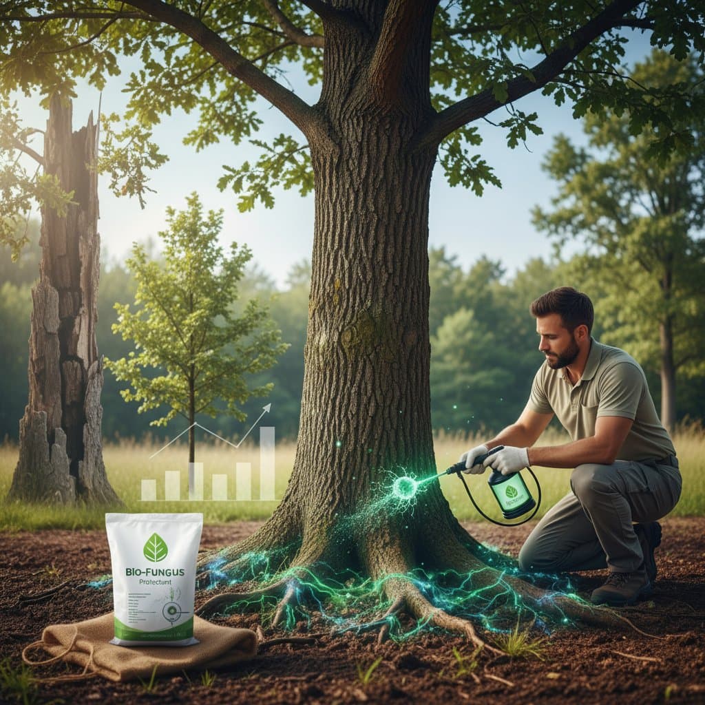 Bio-Fungicides Cut Tree Disease Treatment Costs in Half