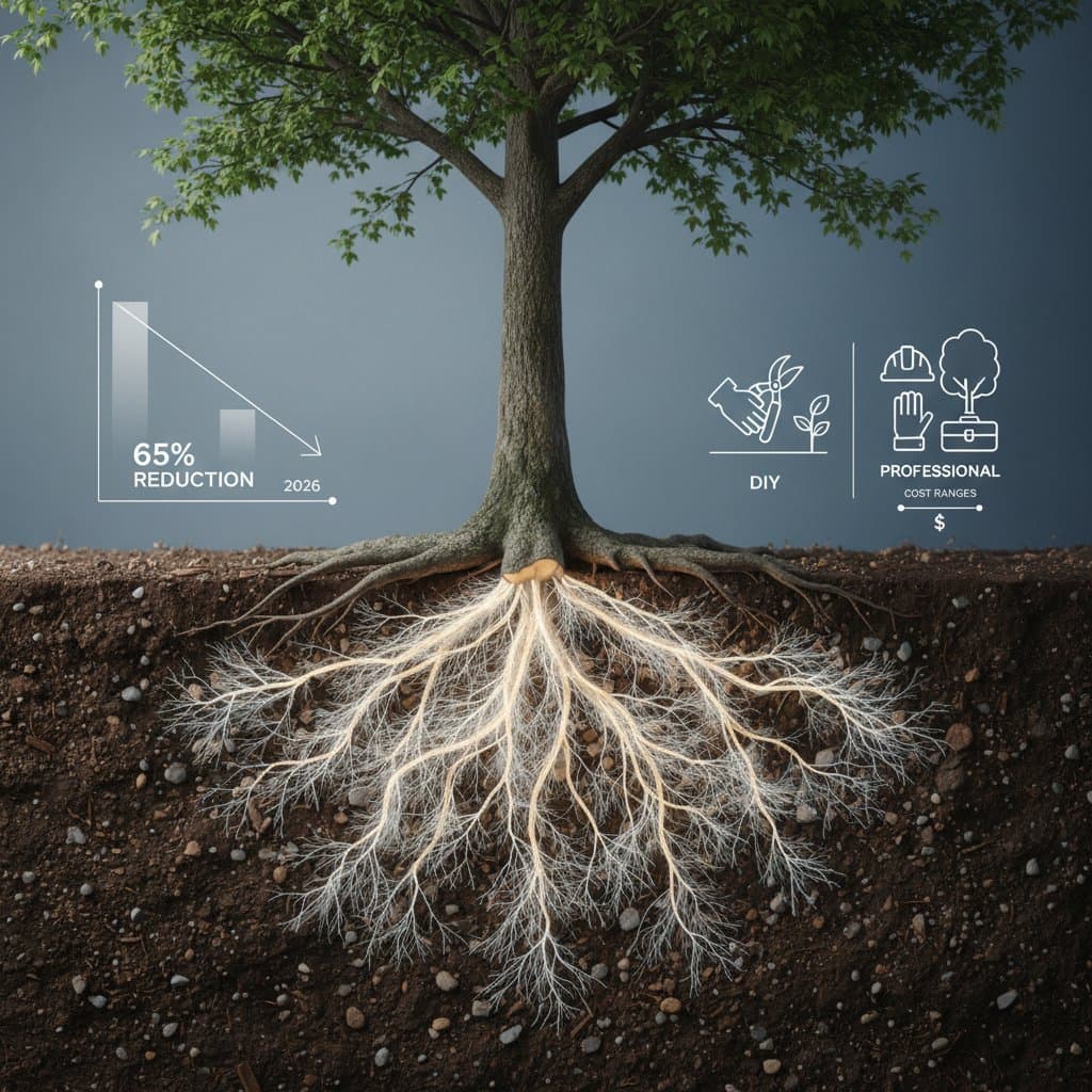 Cut Tree Damage 65% with Mycelium Networks by 2026