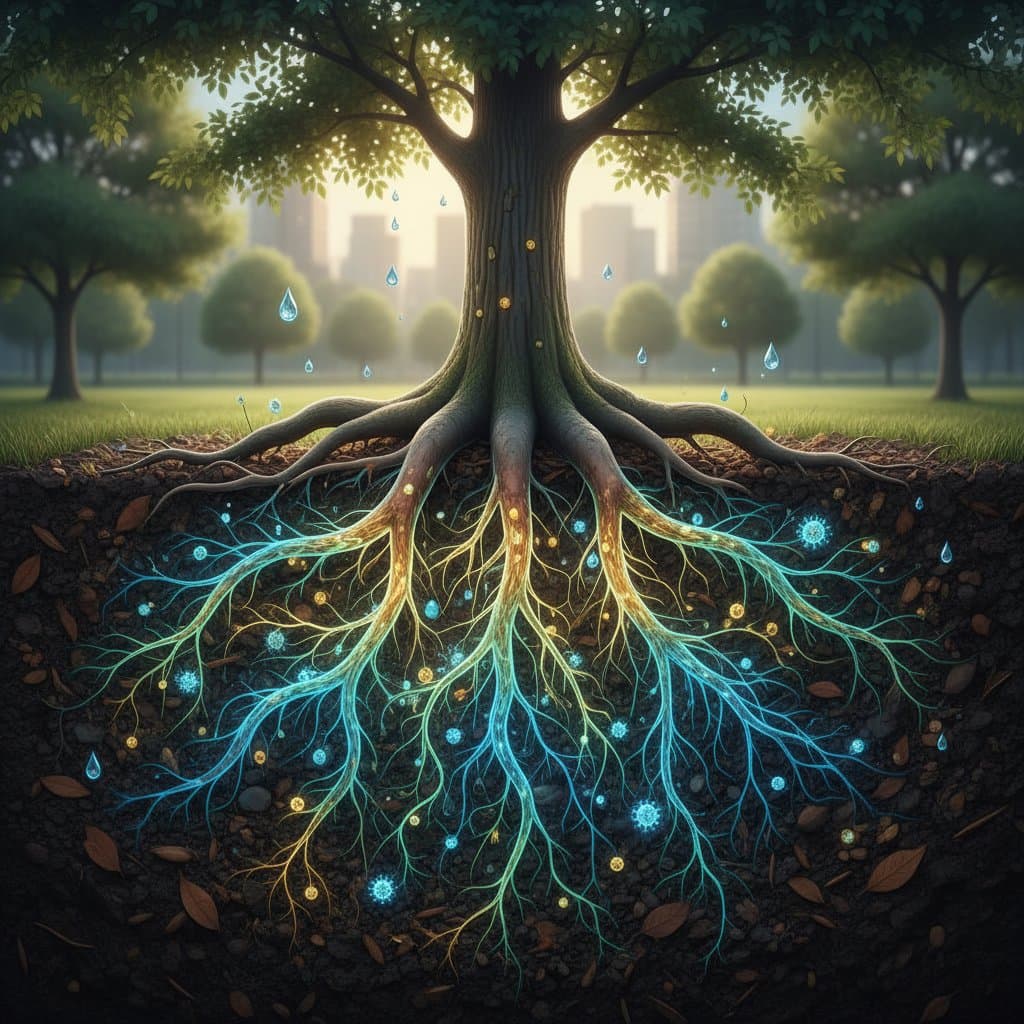 Featured image for How Fungal Networks Transform Tree Health Below Ground