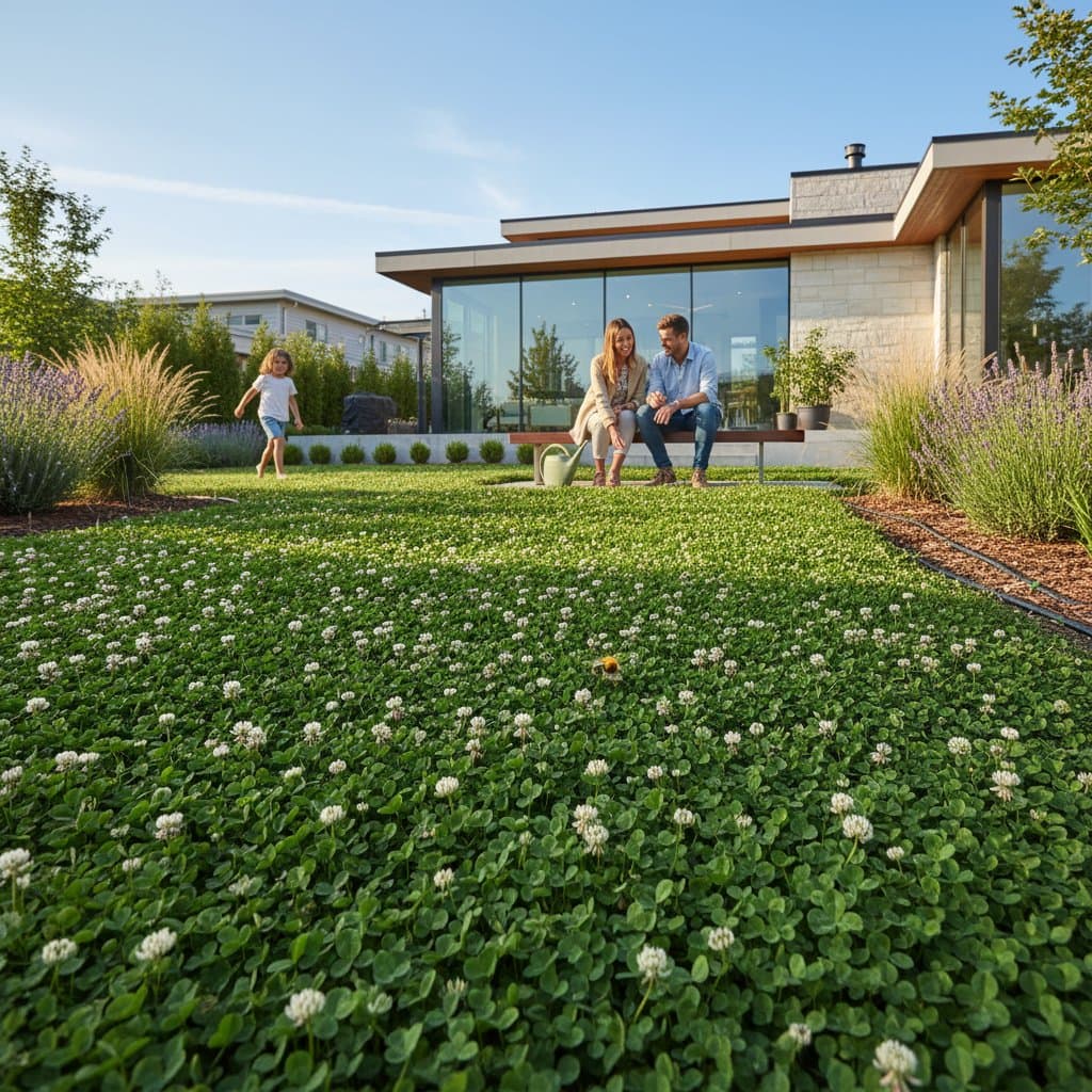 Featured image for Micro-Clover Cuts Lawn Water Use by 70 Percent