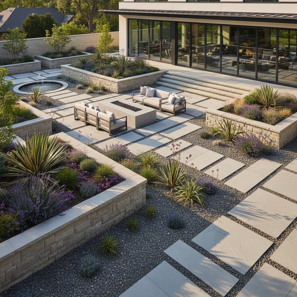 Hardscape Design That Cuts Water Bills by 60 Percent