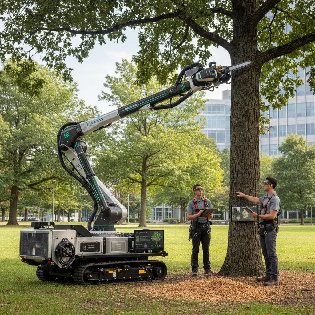 Robotic Pruning Cuts Tree Care Costs in Half