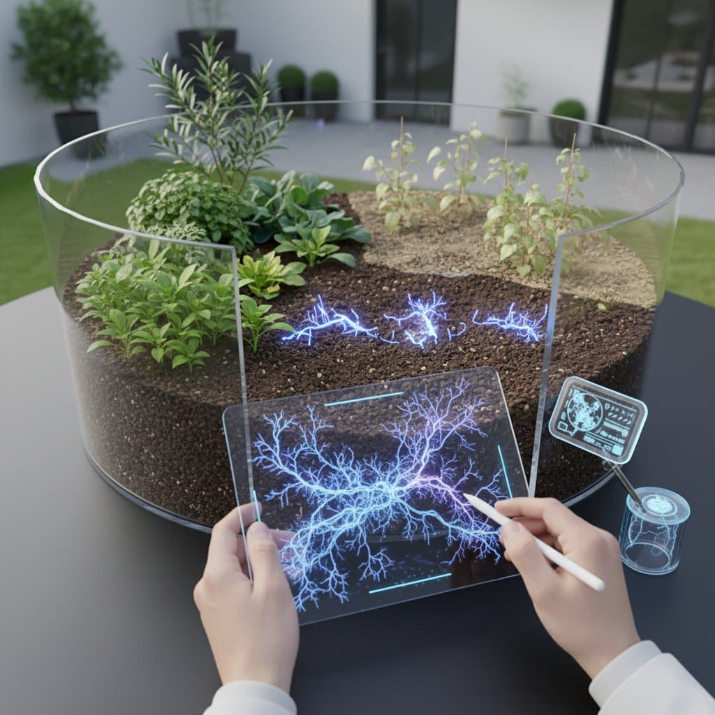 Mycelial Mapping Makes Underground Soil Life Visible