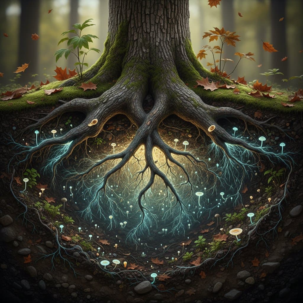 Underground Fungal Networks Keep Your Trees Healthy