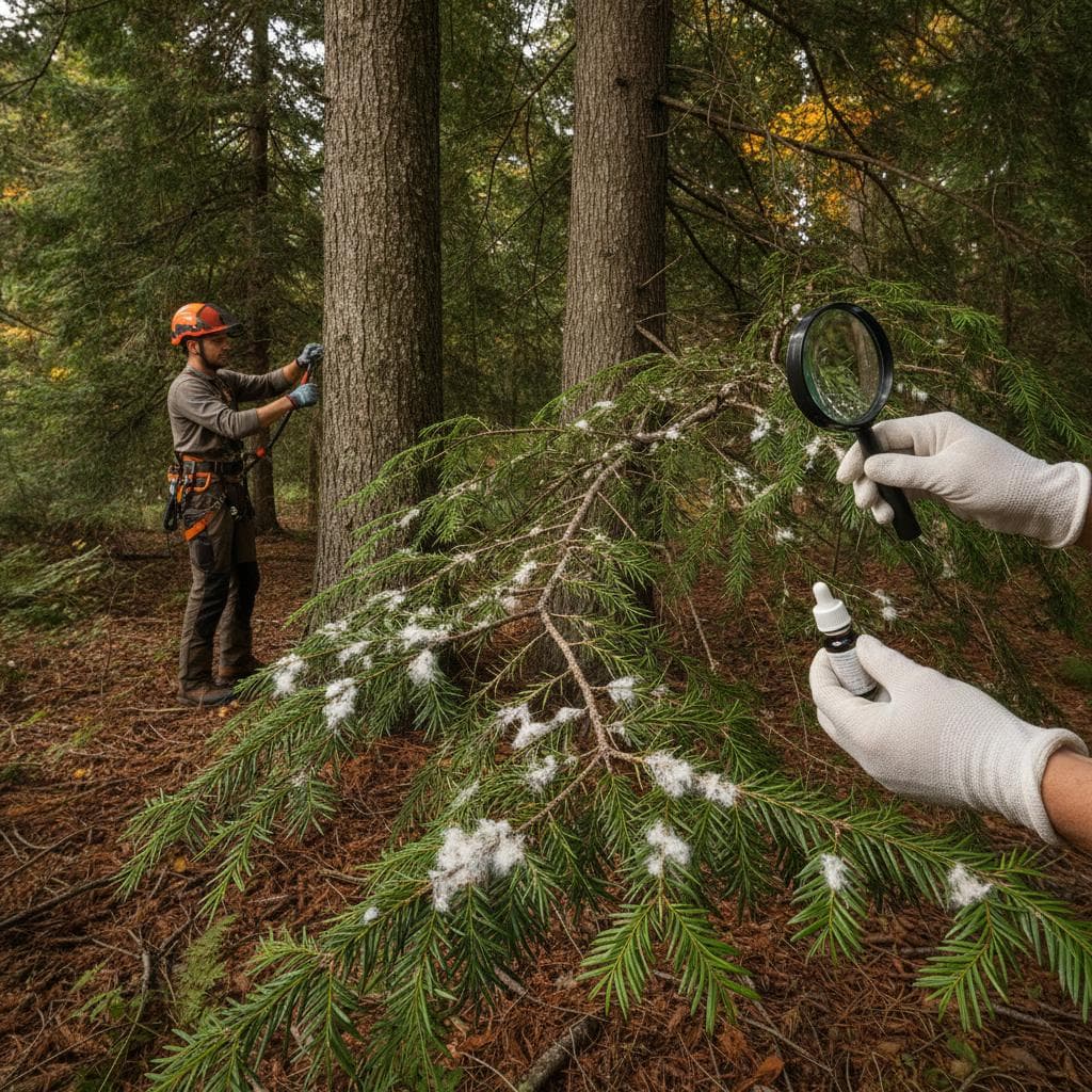 Midwest Hemlock Trees Face Invasive Pest Threat