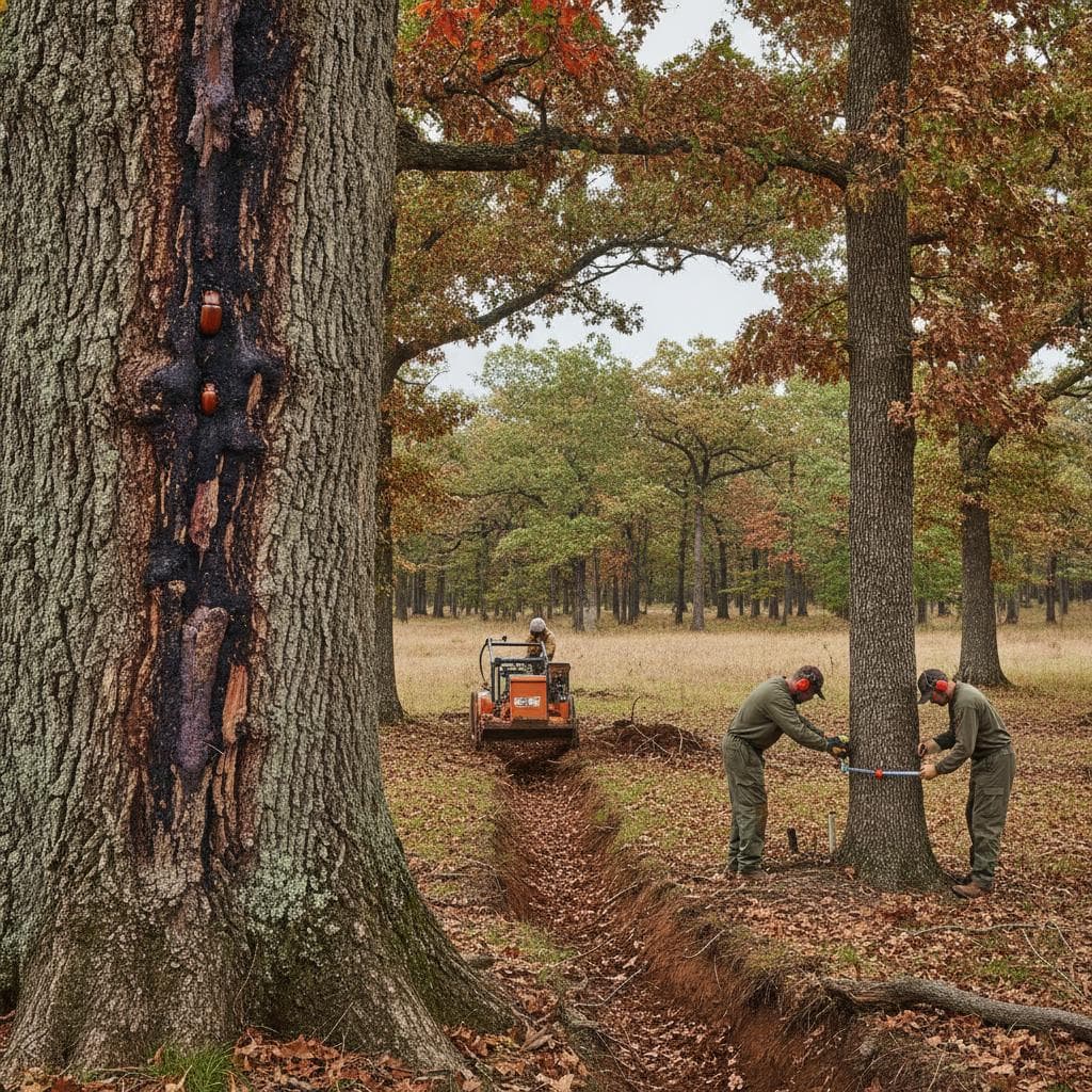 Oak Wilt Surges 300%: Treatment Cost Breakdown