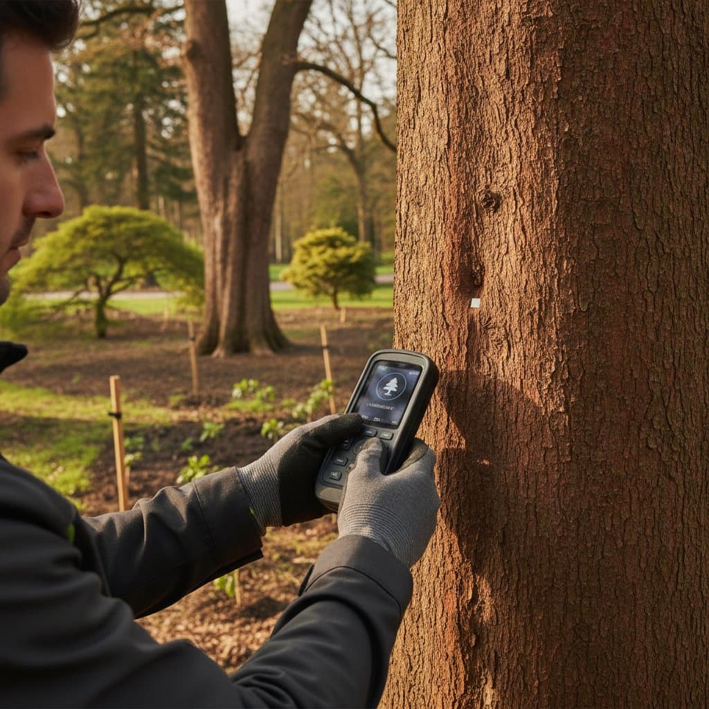 Microchipping Trees Stops Theft of Valuable Assets