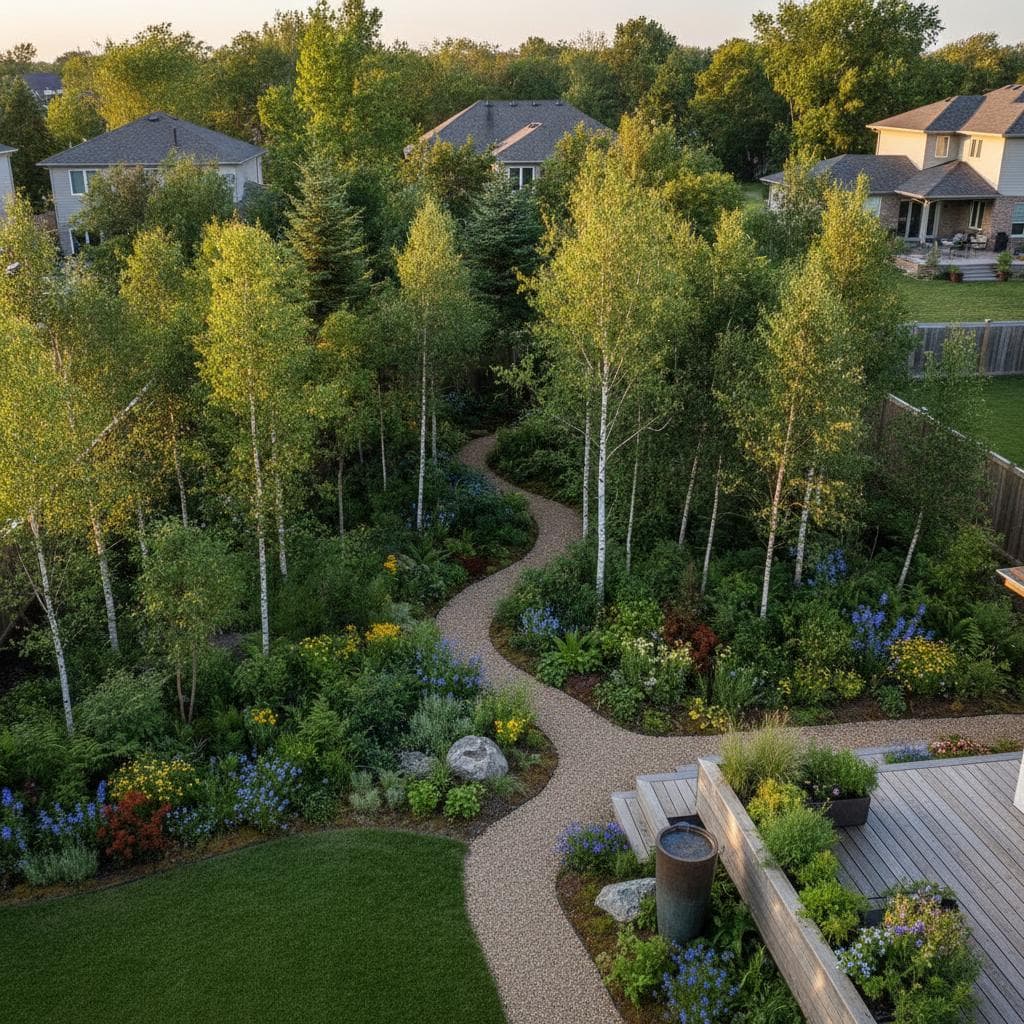 Micro-Forests Transform Suburban Yards Into Ecosystems