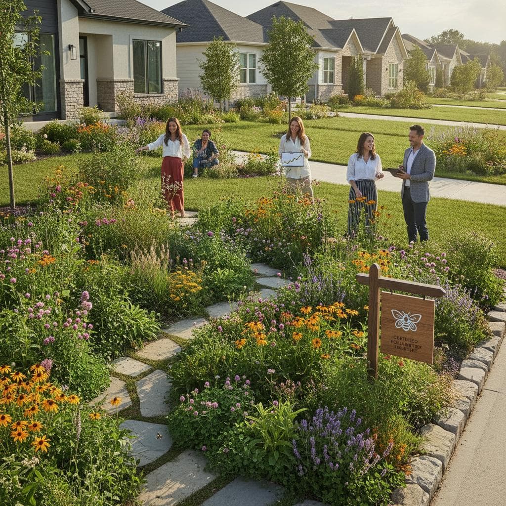 HOA Lawn Rules Drive 300% Jump in Pollinator Gardens
