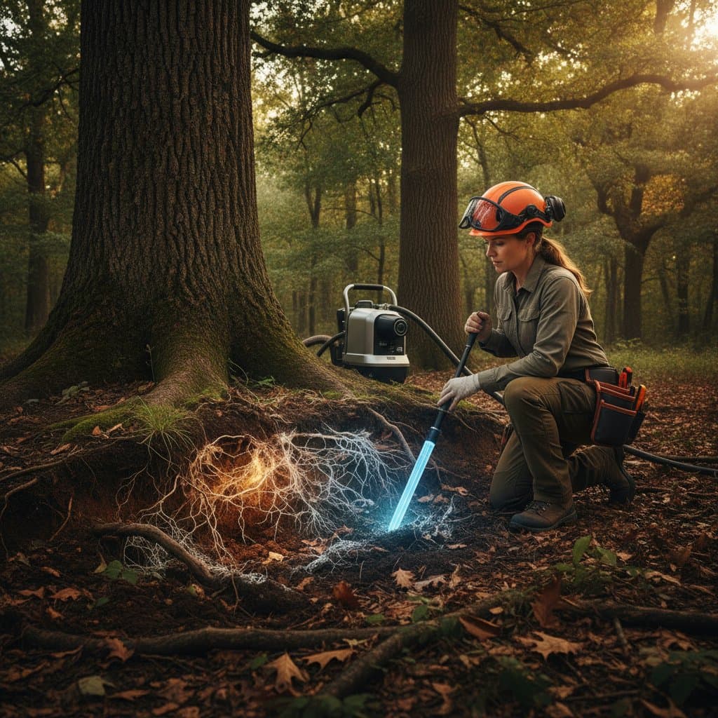 Why Arborists Now Treat Underground Fungal Networks