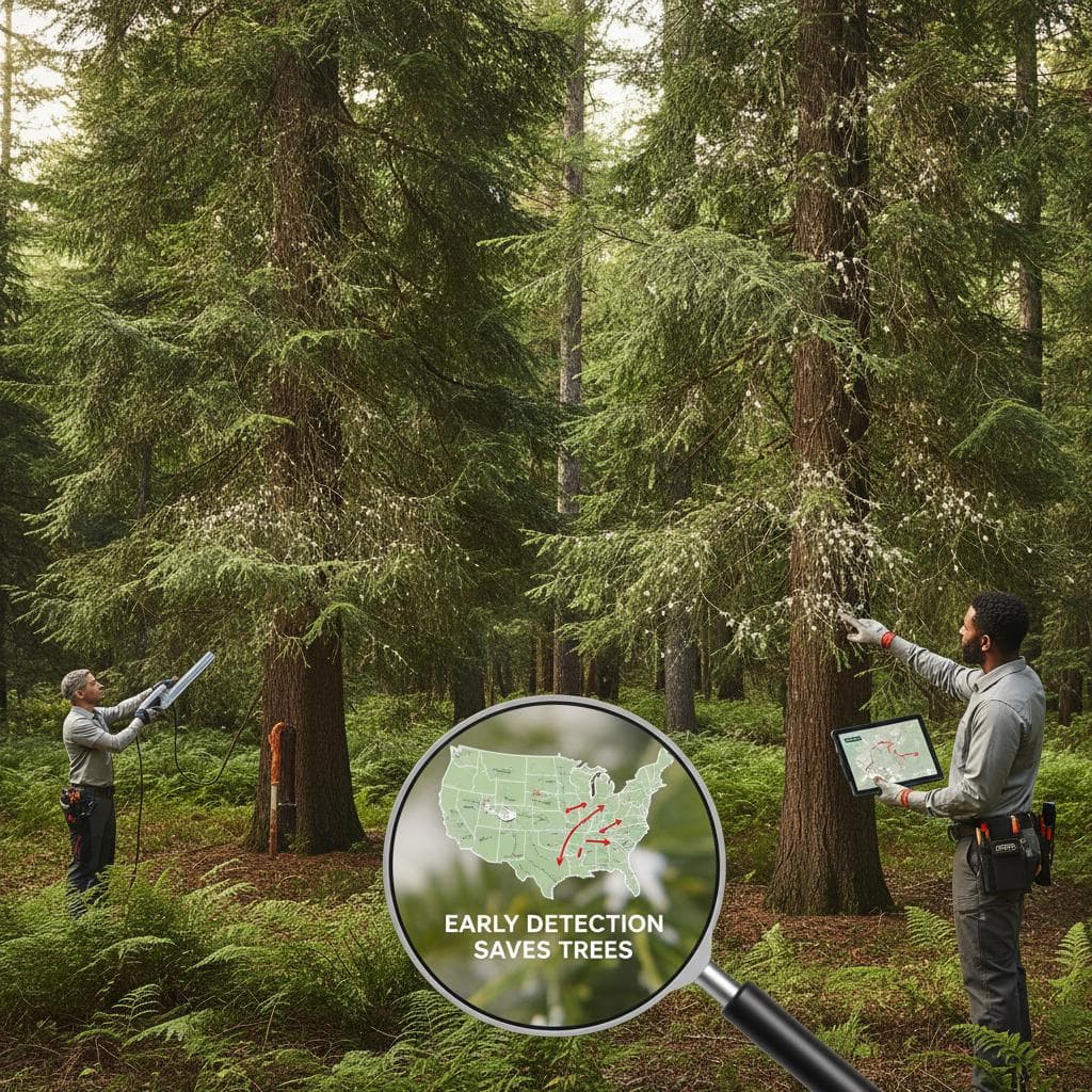 Hemlock Woolly Adelgid: Early Detection Saves Trees