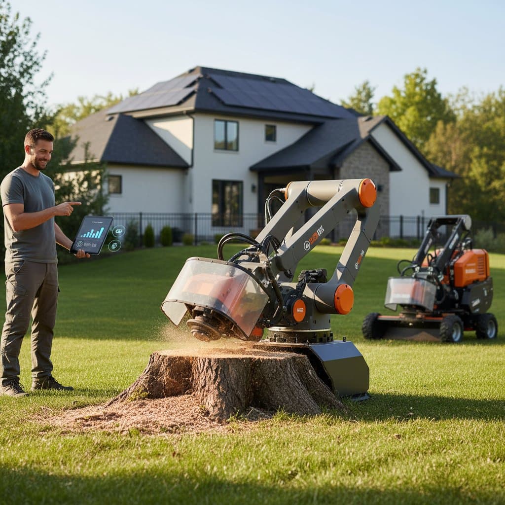 Robotic Grinders Cut Stump Removal Costs 60%