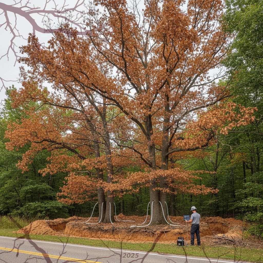 Featured image for Oak Wilt Kills Red Oaks in Weeks Without Treatment