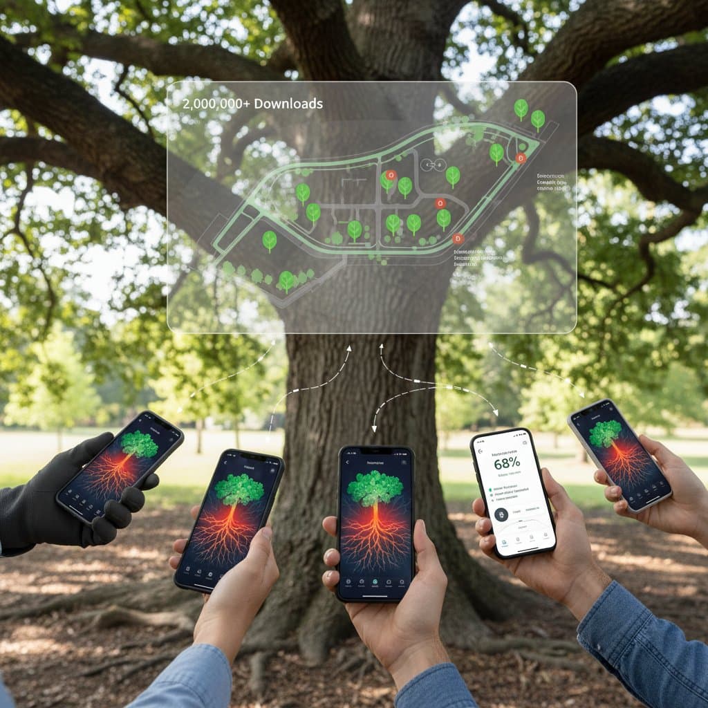 Featured image for 2M Downloads: Root Rot Apps Revolutionize Tree Care